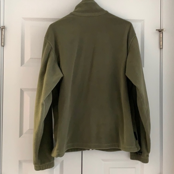 Olive green Columbia zip up - Picture 4 of 4